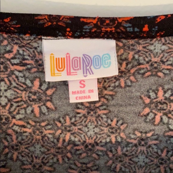 LulaRoe Carley dress with chest pocket - Picture 3 of 4